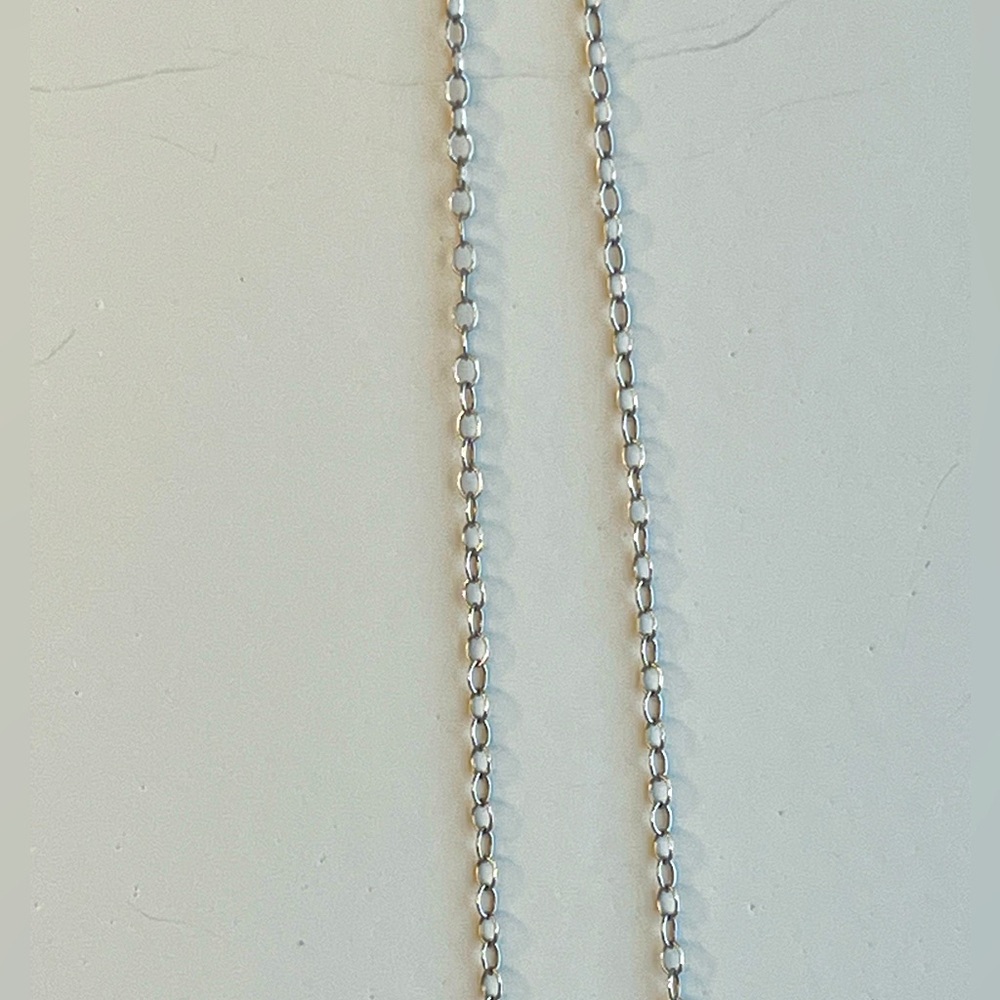 14k white gold Chain necklace